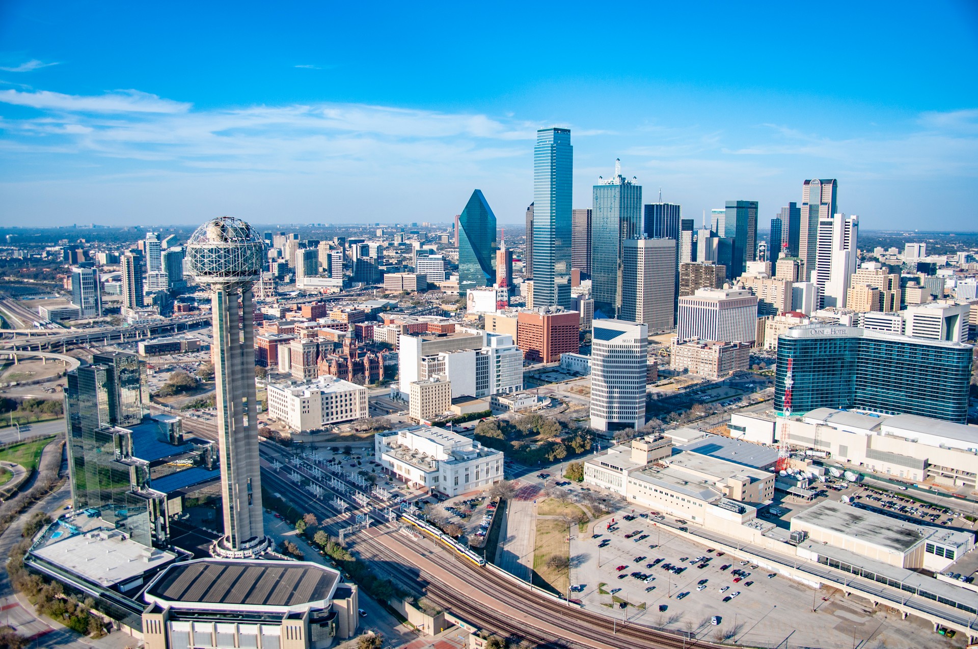 Dallas Skyline - Downtown Dallas, Texas From Above